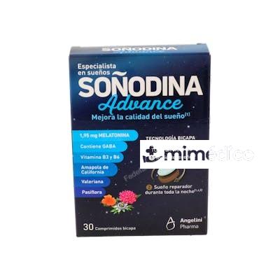 SOÑODINA MELATONINA BICAPA 30COMP ANGELINI