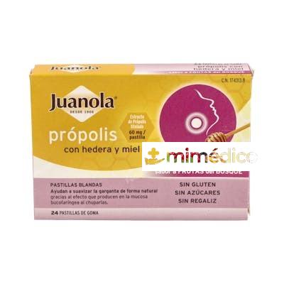 JUANOLA PAST PROPOLIS HEDERA-MIEL-FRUT BOSQUE 24UD