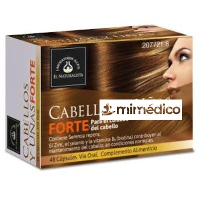 CABELLOS Y UÑAS FORTE 48CAP. EL NATURALISTA