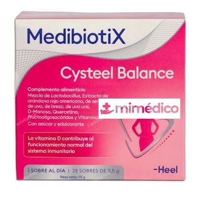 MEDIBIOTIX CYSTEEL BALANCE 28SBRS. HEEL