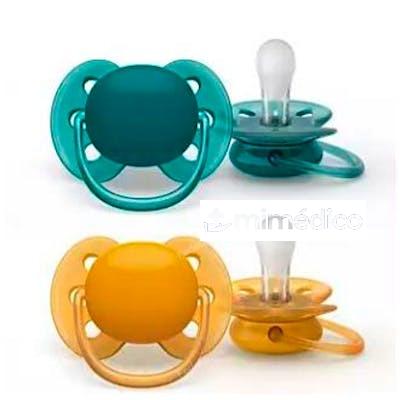 CHUPETE ULTRA SOFT 6-18MESES NEUTRO SFC091/04 AVENT