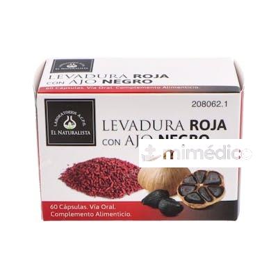 LEVADURA ROJA CON AJO NEGRO 60CAP. EL NATURALISTA