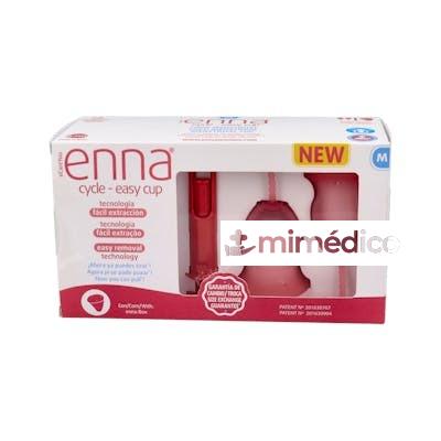 ENNA COPA MENSTRUAL EASY (M) 2COPAS+CAJA ESTER+APL ENNA CYCLE