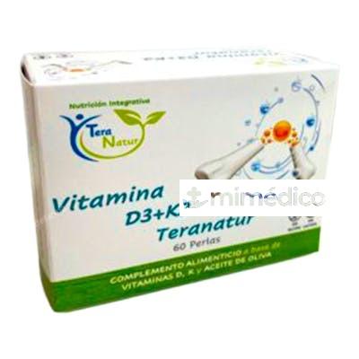VITAMINA D3+K2 60CAP. TERANATUR