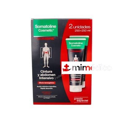 SOMATOLINE HOMBRE DUPLO ABDOMEN NOCHE 2 X 250ML SOMATOLINE
