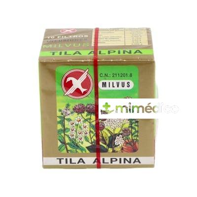 TILA ALPINA MILVUS SEDANT 10INFUSIONES MILVUS