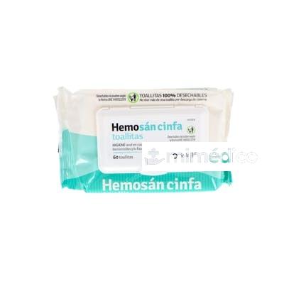 HEMOSAN CINFA 60 TOALLITAS HEMOSAN