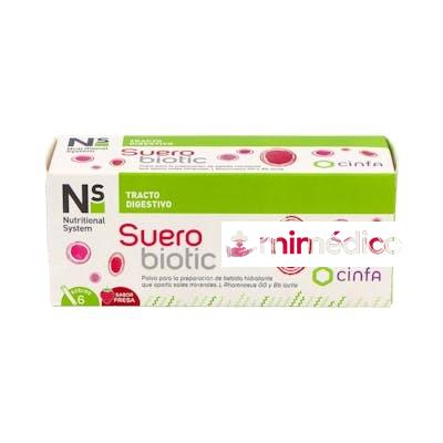 NS SUEROBIOTIC FRESA 6 SOBRES NS