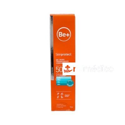 BE+  SPORT CORP SPF 50+ GEL TRANS 75ML BE+