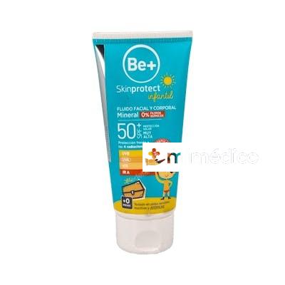 BE+  MINERAL FAC Y CORP INF SPF 50+ FLUIDO 100ML BE+