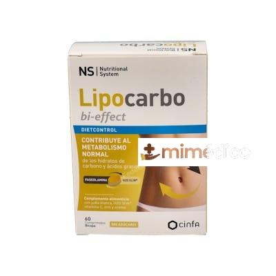 NS LIPOCARBO BI-EFFECT 60 COMP NS