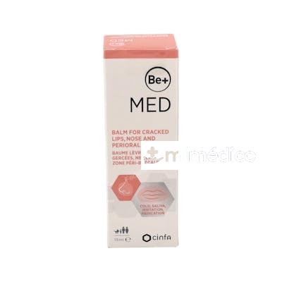 BE+MED BALSAMO LABIOS AGRIETADOS 15ML BE+