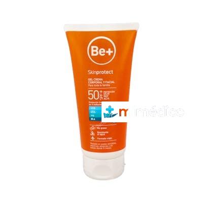 BE+  FACIAL Y CORPORAL SPF 50+ GEL CREMA 100ML BE+