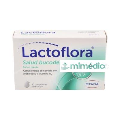 LACTOFLORA SALUD BUCODENTAL MENTA 30 COMP
