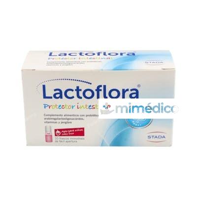 LACTOFLORA PROTEC INTESTINAL NIÑOS 10 FRASCOS 7 ML LACTOFLORA