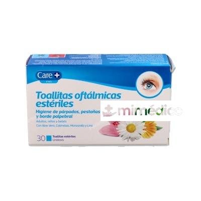 CARE+ TOALLITAS OFTALM STADA EST 30UD CARE+