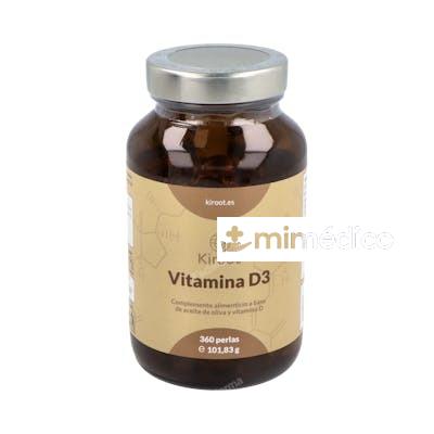 VITAMINA D3 360PERLAS KIROOT NUTRIBIOTICA