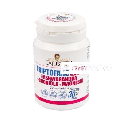 TRIPTOFANO PLUS CON ASHWAGANDHA+RHODIOLA+MG 60COMP ANA MARIA LAJUSTICIA