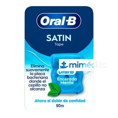 SATIN TAPE SEDA DENTAL MENTA 25MTRS. ORAL B
