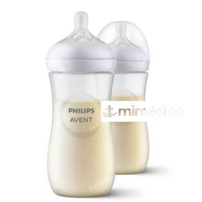 BIBERON NATURAL RESPONSE 330ML DOBLE PACK AVENT