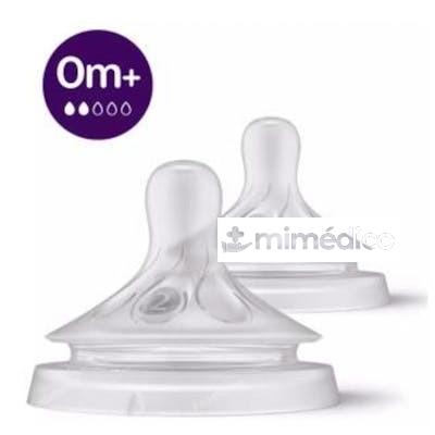 2 TETINAS NATURAL RESPONSE T2 0M+ SCY962/02 AVENT