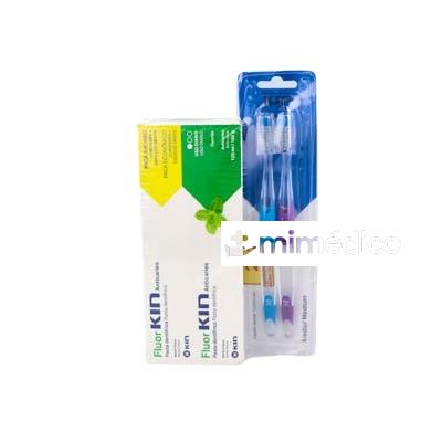 FLUOR KIN ANTICARIES PASTA DENTAL 125 ML + CEPILLO KIN