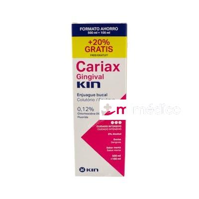 CARIAX GINGIVAL ENCIAS PACK COLUTORIO 500ML +100ML KIN