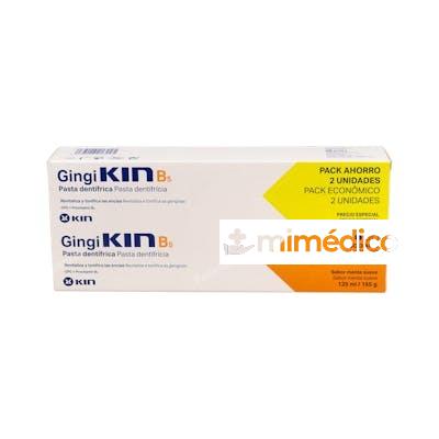 GINGIKIN B5/PLUS PASTA DENTAL DIARIO PACK 2 X125ML KIN