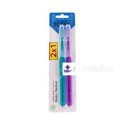 CEPILLO DENTAL KIN AD MEDIO PROMO 2 X 1 KIN