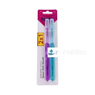CEPILLO DENTAL KIN AD SUAVE PROMO 2 X 1 KIN