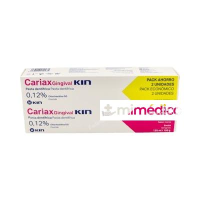 CARIAX GINGIVAL ENCIAS PACK PASTA DENTAL 125ML 2UN KIN
