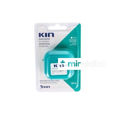 SEDA DENTAL KIN C/ CERA MENTOL 50 M KIN