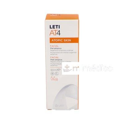 LETI AT4 FACIAL CREMA EMOLIENTE PIEL ATOPICA 50ML LETI