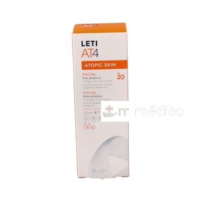 LETI AT4 ATOPIC SKIN CREMA FACIAL SPF 20 50ML LETI
