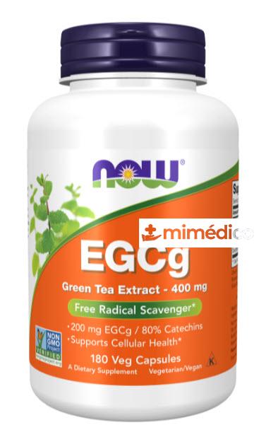 EGCG GREEN TEA EXTRACT 400 MG 180 CAPS VEGETALES  NOW FOODS
