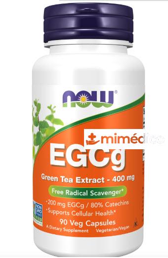 EGCG EXTRACTO DE TE VERDE 400 MG 180CAPS VEGETALES NOW FOODS