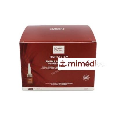 MARTIDERM HAIR SYSTEM 3GF ANTICAIDA 28AMP
