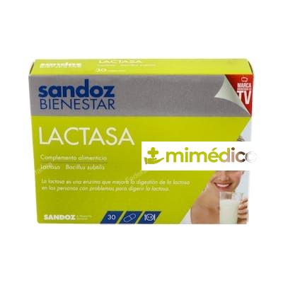 SANDOZ BIENESTAR LACTASA 4500 30 CAPS SANDOZ