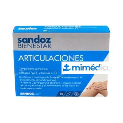 SANDOZ BIENESTAR ARTICULACION 30 CAPS SANDOZ