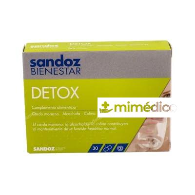 SANDOZ BIENESTAR DETOX 30 CAPS SANDOZ