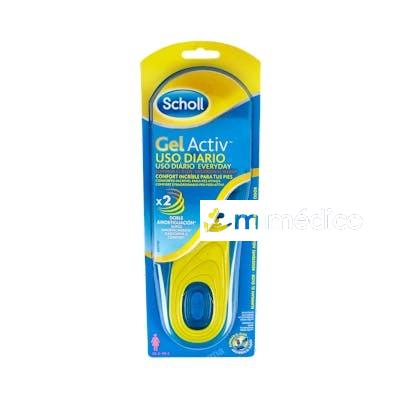 SCHOLL PLANTILLAS GELACTIV MUJER 35,5-40,5 2UN SCHOLL
