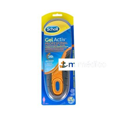 SCHOLL PLANTILLAS GELACTIV PRO MUJER 35,5-40,5 2UN SCHOLL