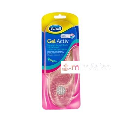 SCHOLL PLANTILLAS GELACTIV TACON 35,5-40,5 2UN SCHOLL