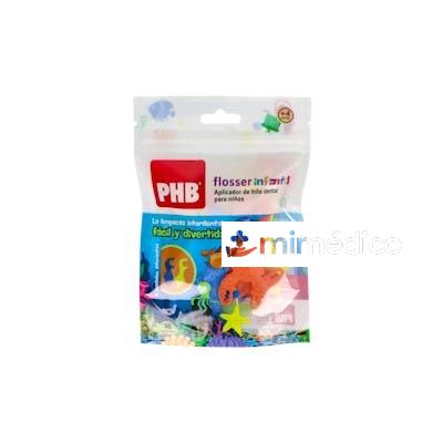 PHB APLICADOR HILO DENTAL FLOSSER INF PE 16 U PHB