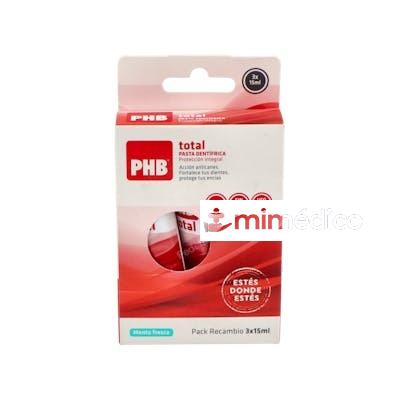 PHB PACK TOTAL RECAMBIO 3 X 15 ML PHB
