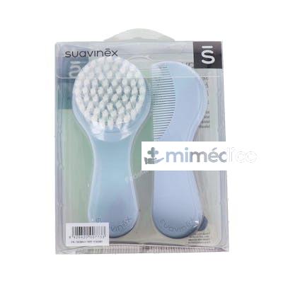 SET CEPILLO Y PEINE AZUL SUAVINEX