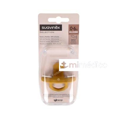 CHUPETE SMOOTHIE ANATOMICO TODO SILICONA 0-6M 1UNIDADES SUAVINEX