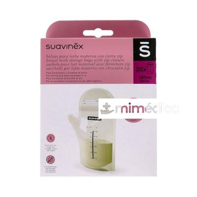 BOLSA ALMACEN LECHE MATERNA 25 UNIDADES SUAVINEX