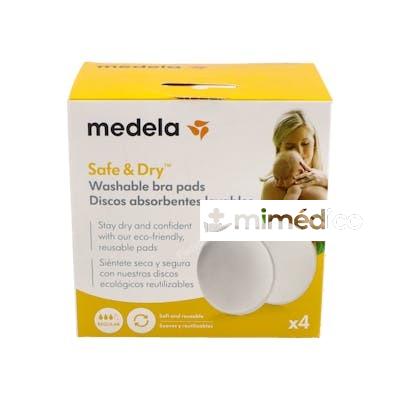 DISCO LACTANCIA ABSORB REUT LAVABLE 4UN REF 80236 MEDELA