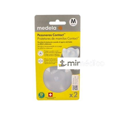 PEZONERA SILI CONTACT T/M 20MM 2UN 2001594 MEDELA